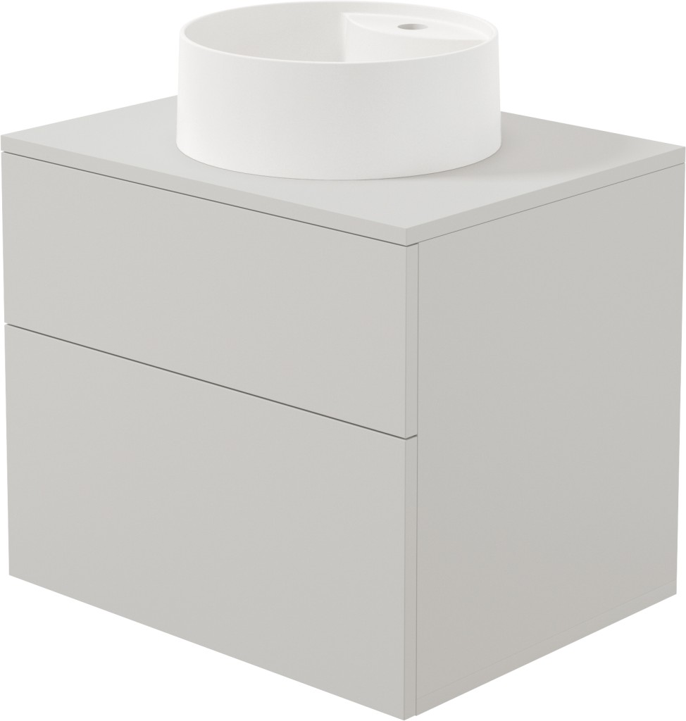 DEANTE Prizma cashmere koupelnová skříňka, s granitovým umyvadlem 360 mm; SDKB6SAU4B