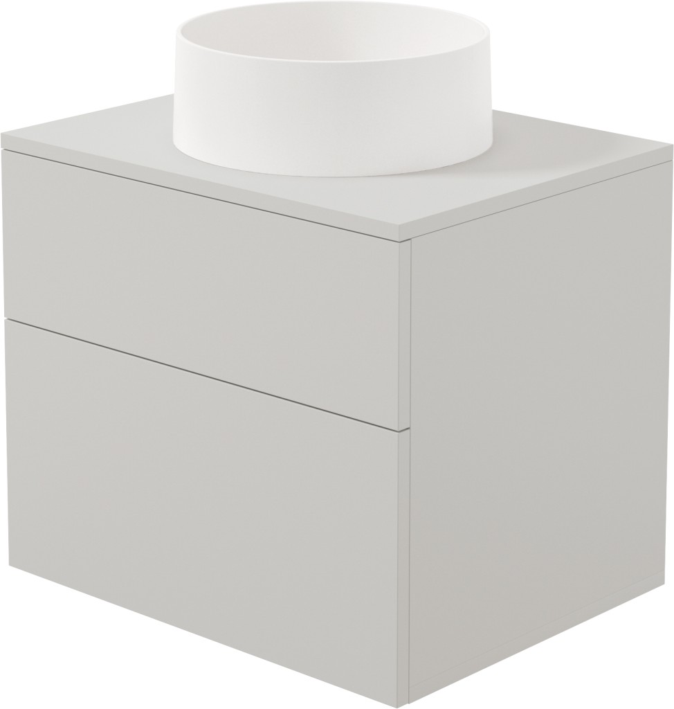 DEANTE Prizma cashmere koupelnová skříňka, s granitovým umyvadlem 360 mm; SDKB6SAU4S