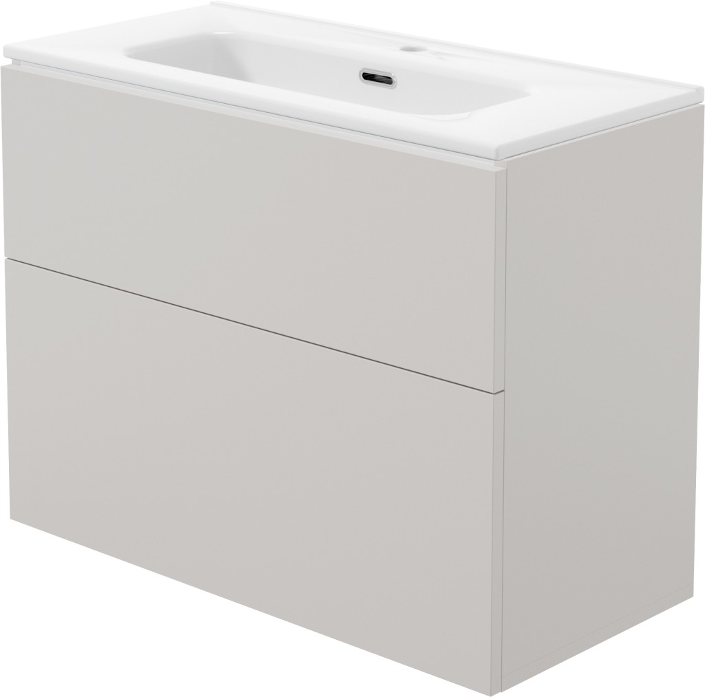 DEANTE Prizma cashmere koupelnová skříňka, s umyvadlem 80 cm; STKU8U6U8M
