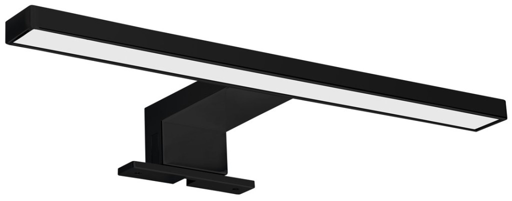 AQUALINE SERAPA LED svítidlo 5W, 230V, 300x40x100, IP44, plast, černá mat SA147B