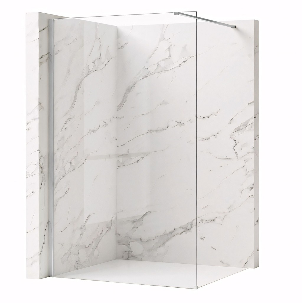REA/S Sprchová zástěna Flexi Transparent / Chrome 70 KPL-K99068