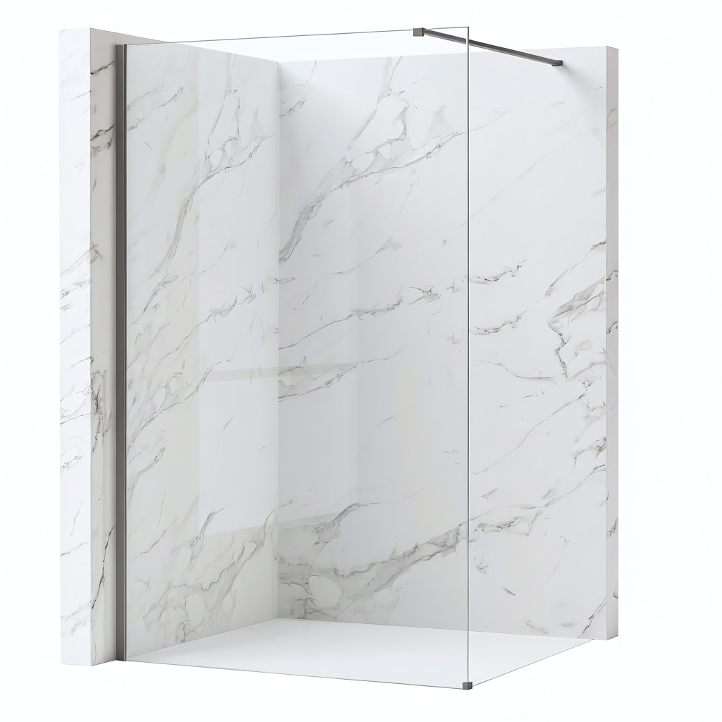REA/S Sprchová zástěna Flexi Transparent / Titan 70 KPL-K99468