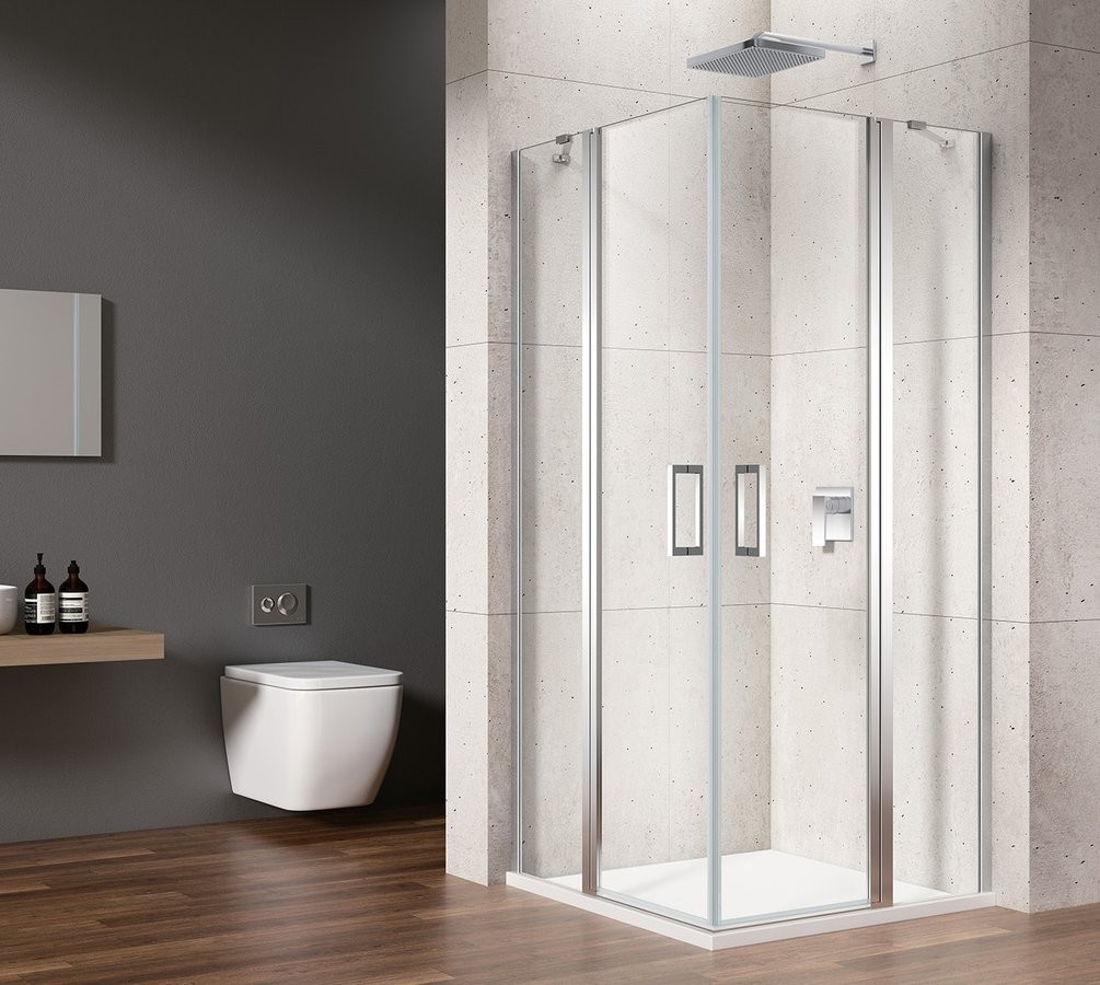 Levně GELCO LORO Čtvercový sprchový kout 800x800 čiré sklo, GN4880-GN4880 GN4880-GN4880