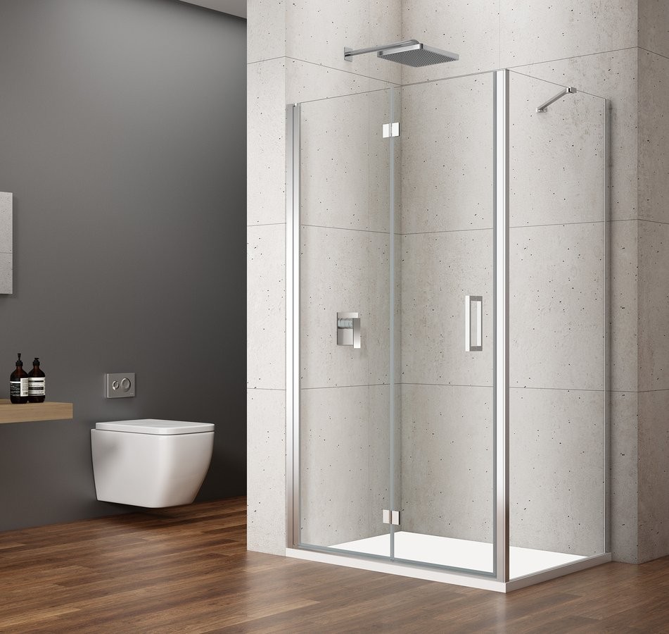 Levně GELCO LORO Obdélníkový sprchový kout 800x1000 čiré sklo, GN4580-GN3510 GN4580-GN3510