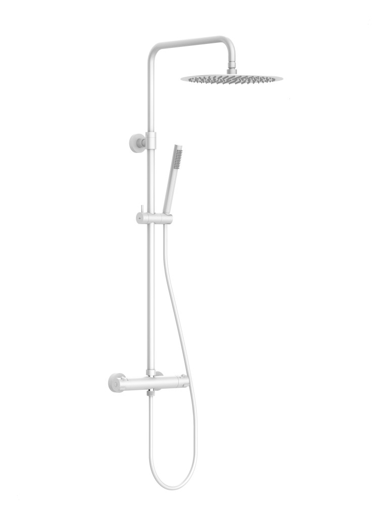 KFA Sprchový sloup Moza premium, s termostatickou baterií, bílá 5736-920-44