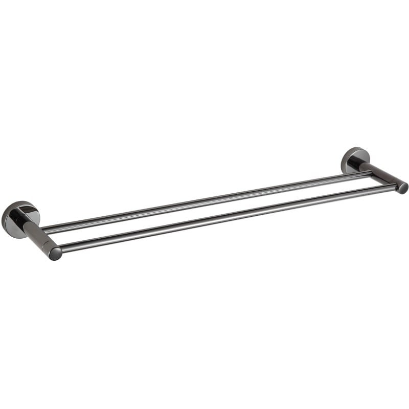 MEXEN Remo dvojitý věšák na rčník, black chrome 7050725-73