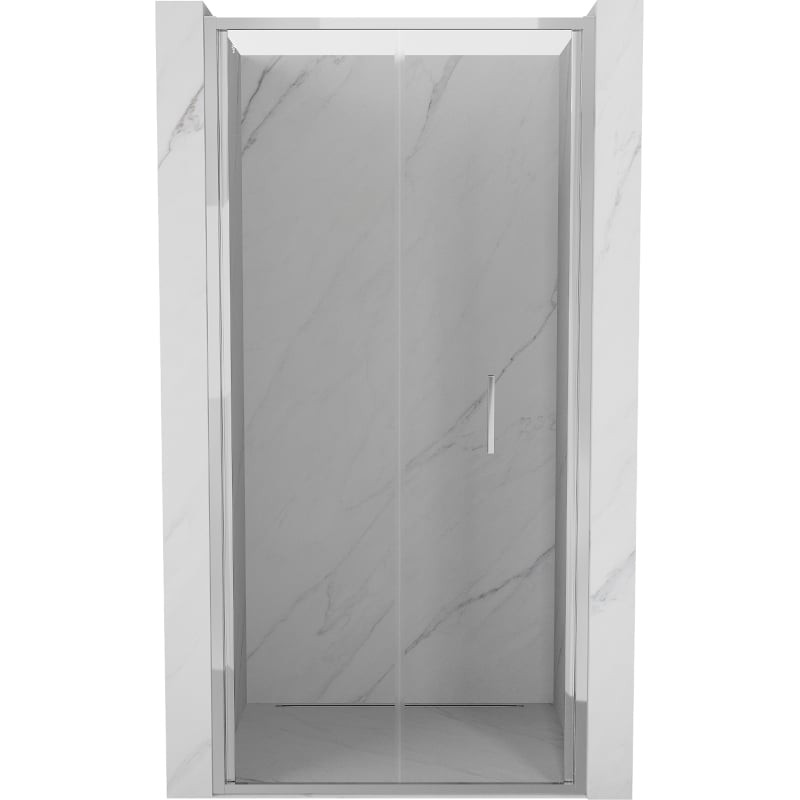 MEXEN Exo skládací sprchové dveře 110, transparent, chrom 816-110-000-01-00