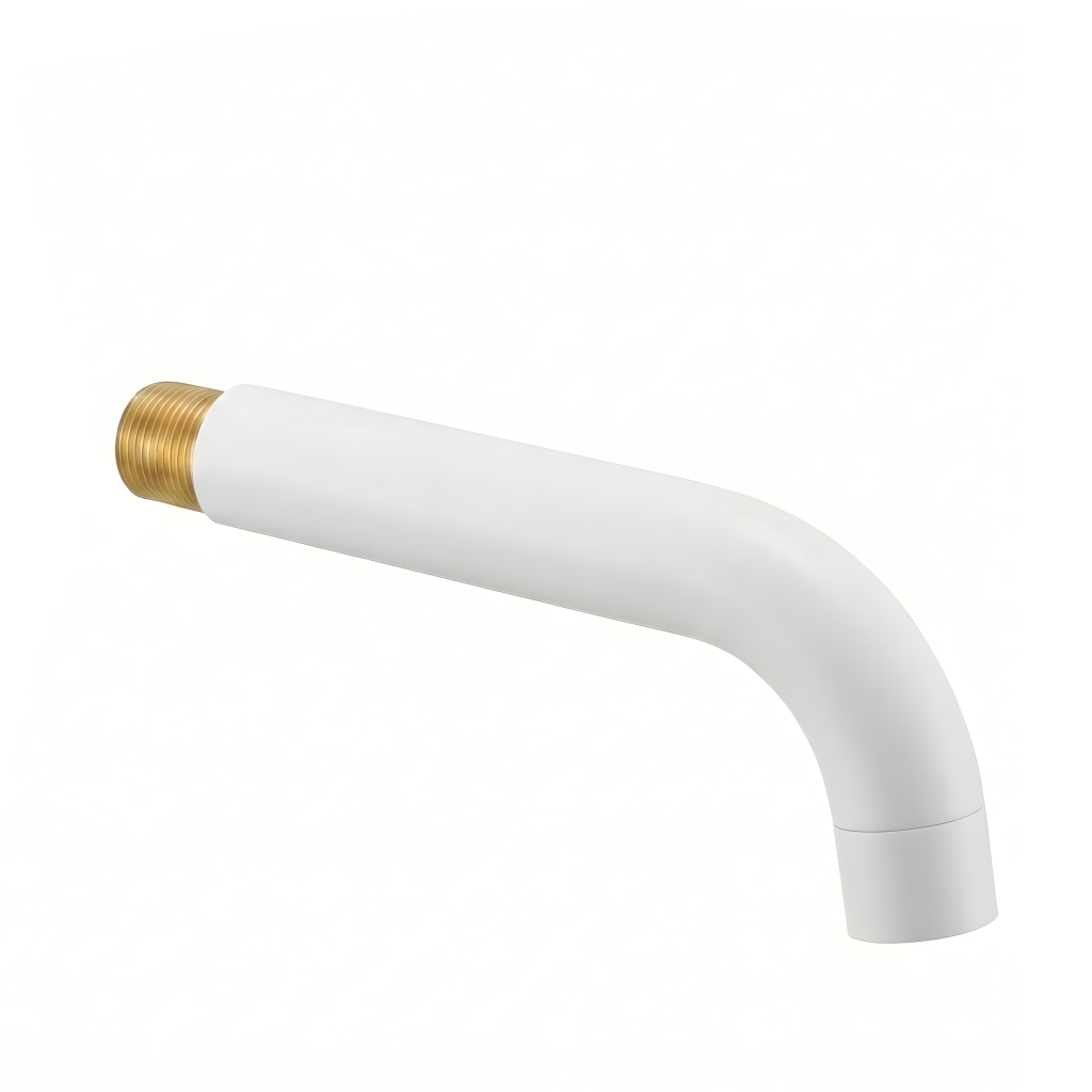 REA Výtokové rameno pro podomítkovou baterii Lungo 16 cm White REA-63202