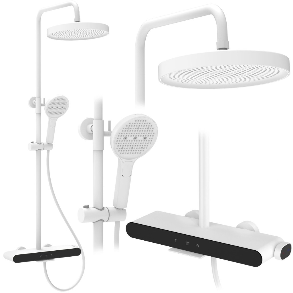 REA Sprchový set Farel White REA-P0353