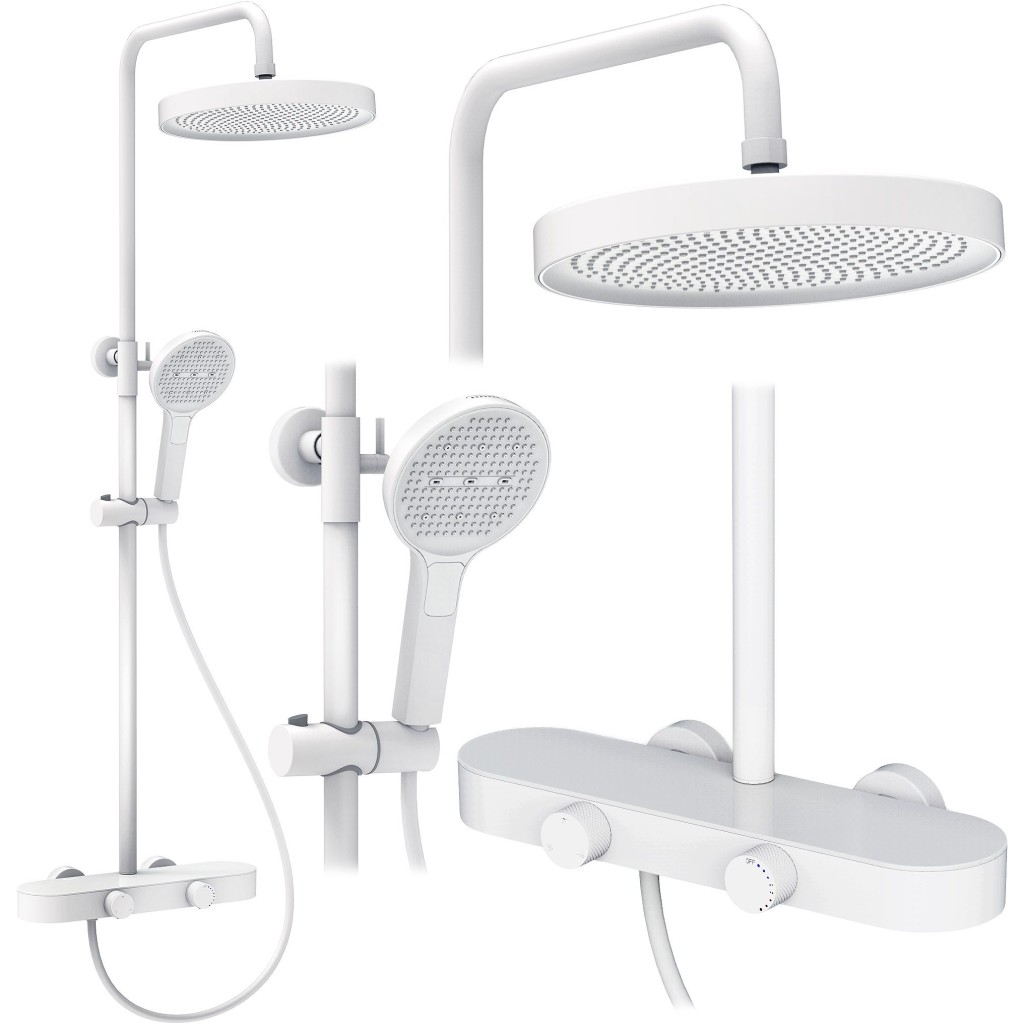 REA Sprchový set Creo White REA-P0359