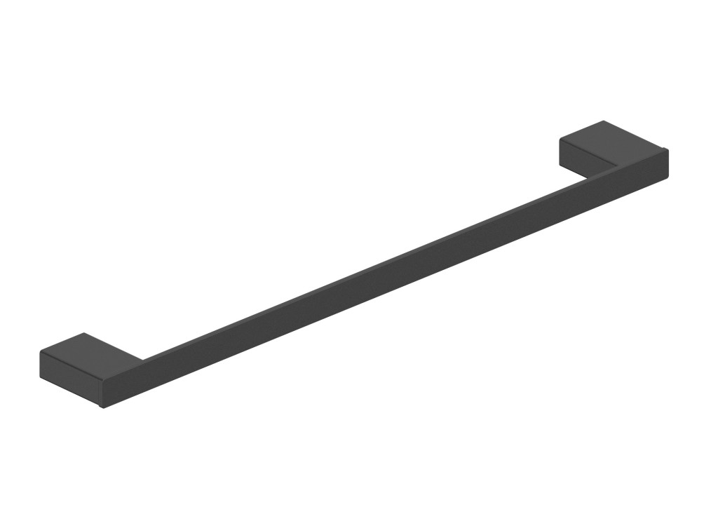 KFA Držák na ručníky, nástěnný, 45 cm, černý 864-035-81