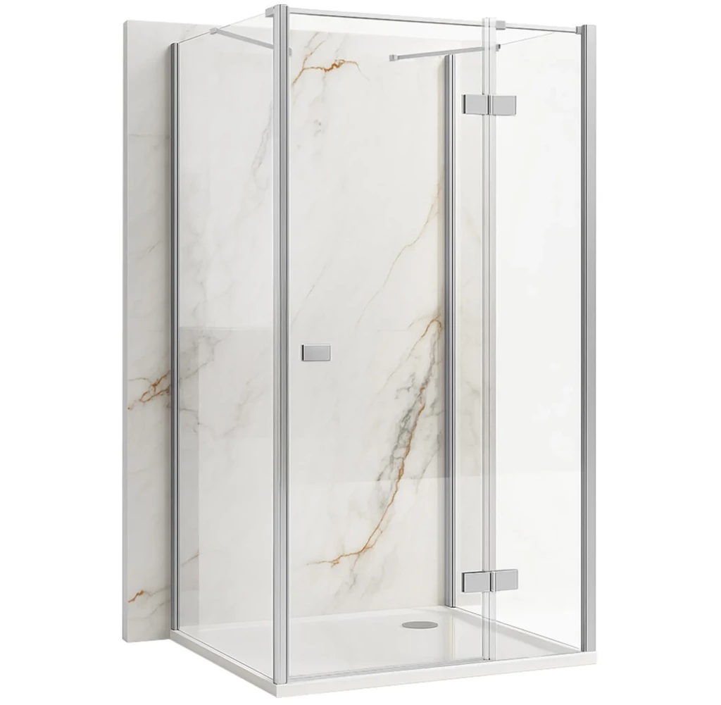 REA/S Sprchový kout Atlas 90x90 Chrome vpravo KPL-K4861