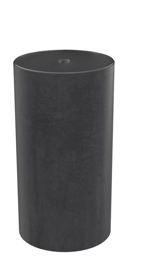 SAPHO OASIS podstavec pod umyvadlo, LED difuzor, ø 400x745, beton infinity AS708-42238