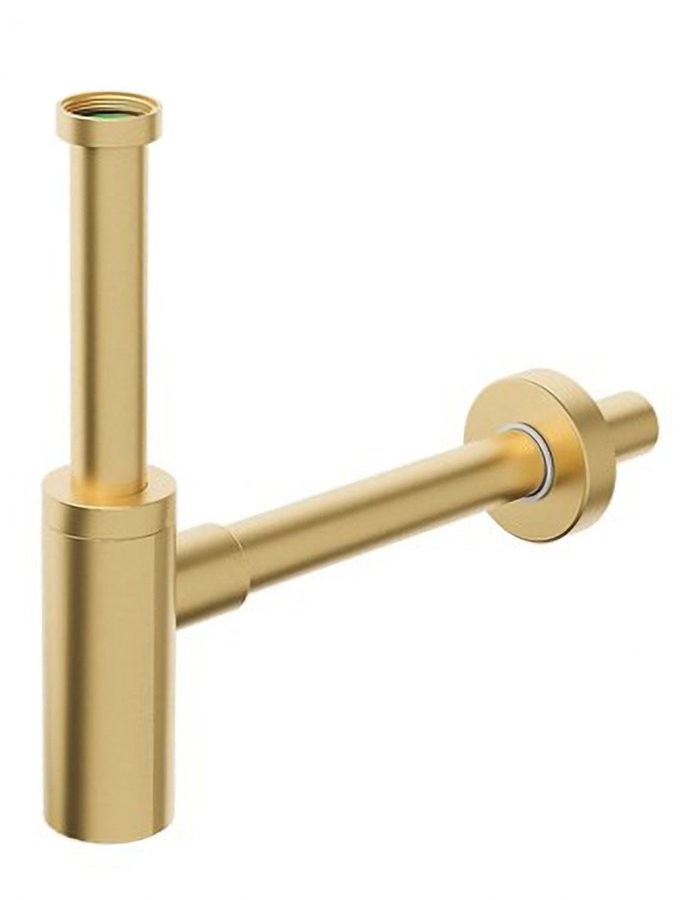 BONOMINI INOXMATER umyvadlový sifon 5/4", odpad 32, nerez/zlato mat 0581GD32K3