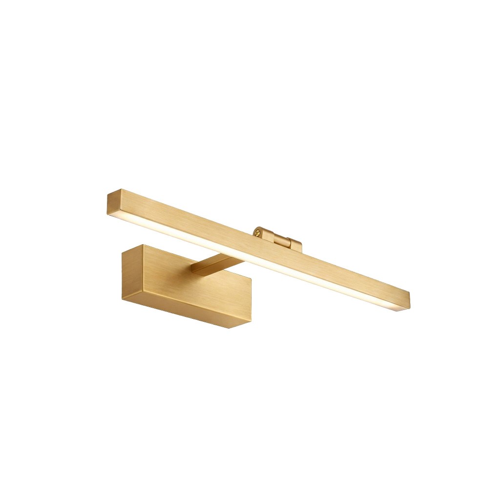 REA Koupelnové nástěnné LED svítidlo APP1863-1W 40cm BRUSH GOLD OSW-66016