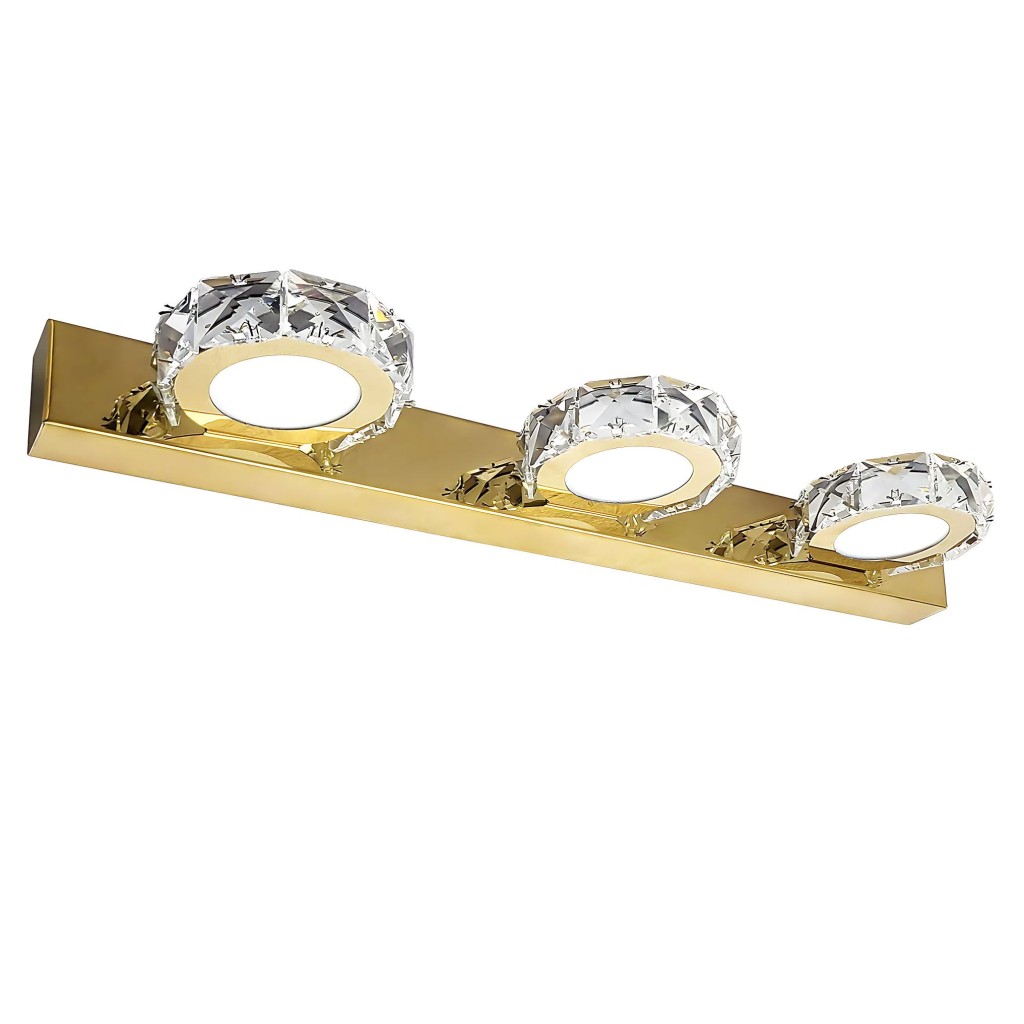 REA Nástěnné svítidlo LED APP1939-3W GOLD OSW-66073
