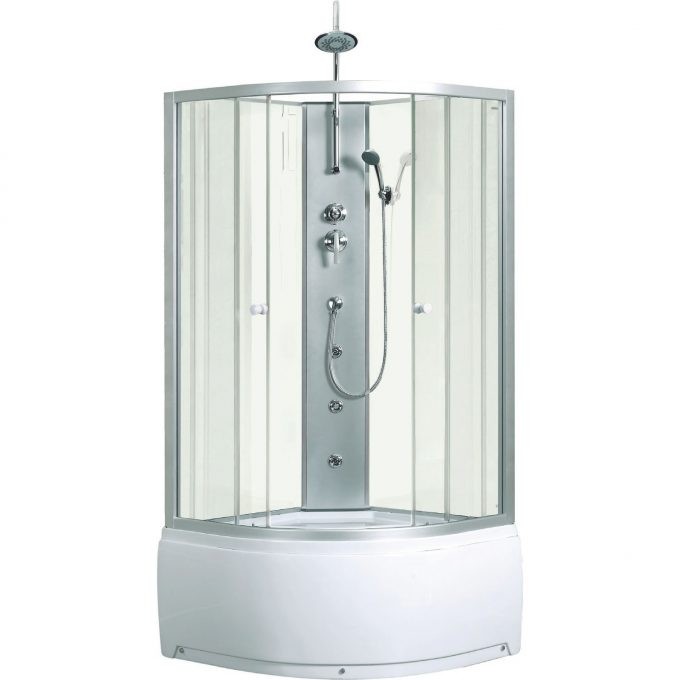 Levně KERRA Kabina s hydromasáží Karolina 90 WH (bílá) 5907548112576