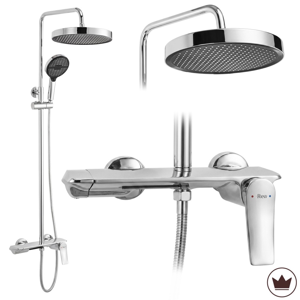 REA Sprchový set Vision Chrome REA-P6738