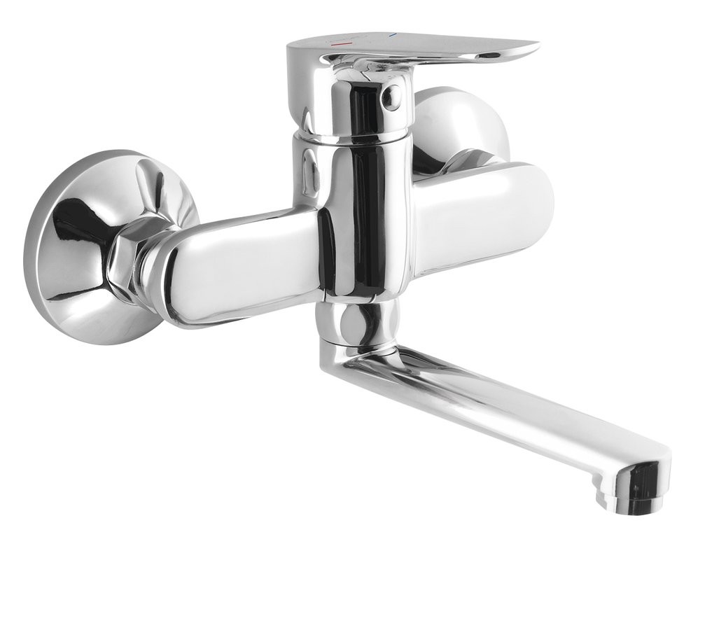 AQUALINE LOTTA nástěnná baterie, ramínko ploché 120, chrom LT612