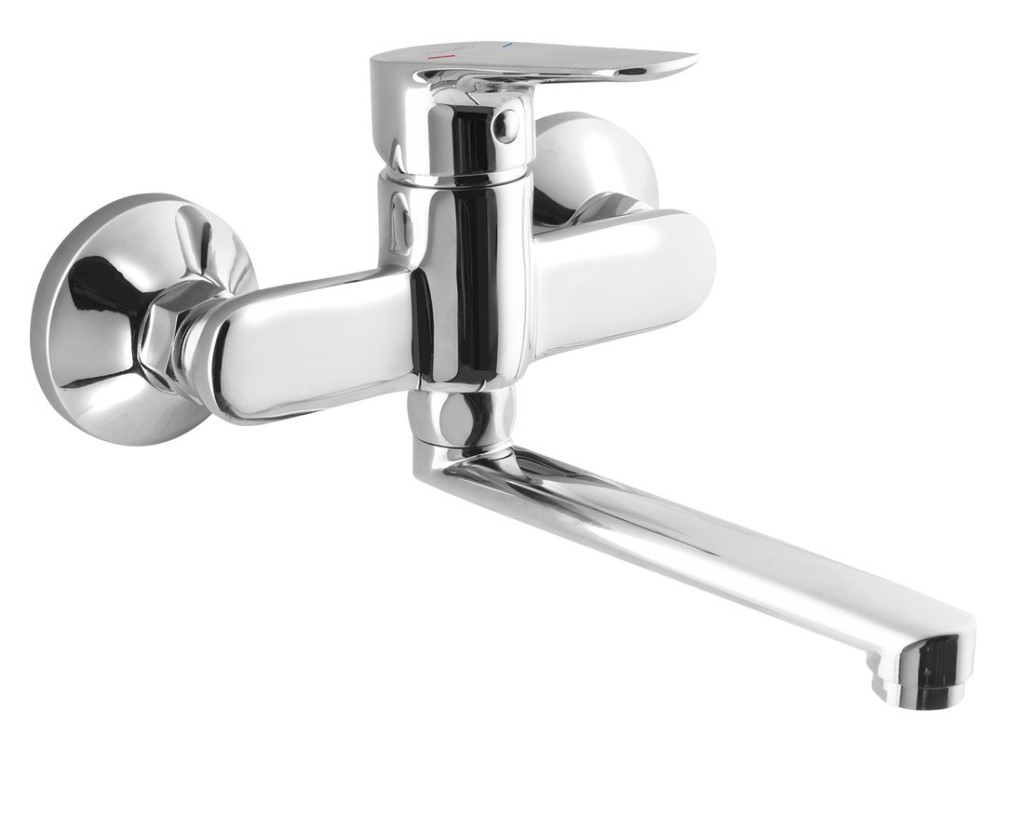 AQUALINE LOTTA nástěnná baterie, ramínko ploché 160, chrom LT630