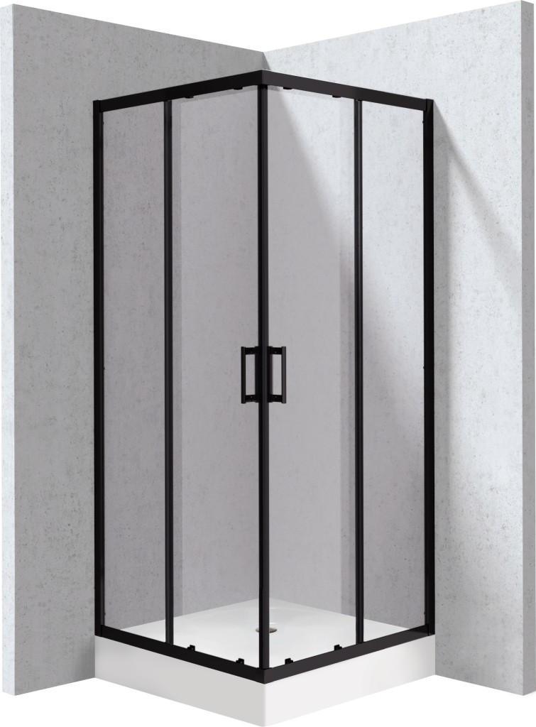DEANTE Funkia Evo čtvercový kout s vaničkou, 90x90 cm KYCZN099P