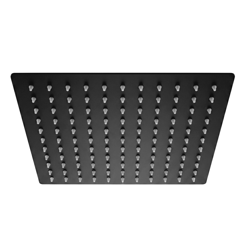 REA Čtvercová hlavová sprcha JS-P015B 25cm Black REA-P0610