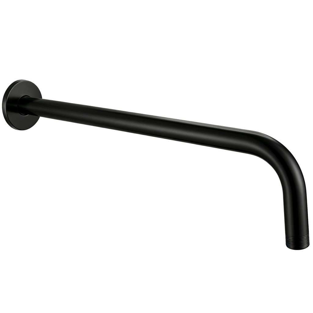 REA Kulaté sprchové rameno JS-9021B 40cm Black REA-P6402