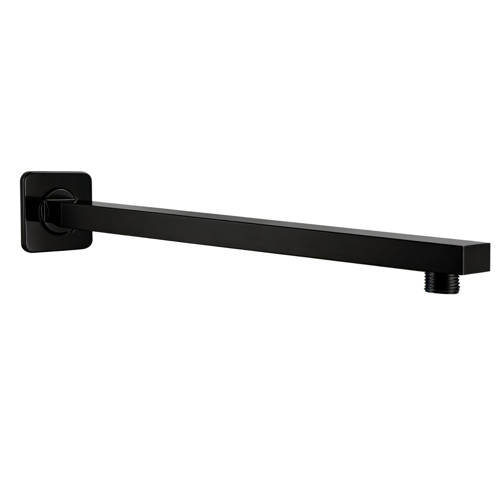 REA Sprchové rameno čtvercové JS-9022B 40cm Black REA-P6404