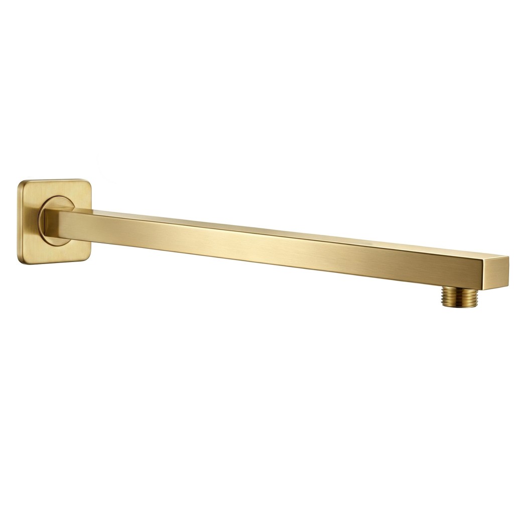 REA Sprchové rameno čtvercové JS-9022BG 40cm Brush Gold REA-P6405