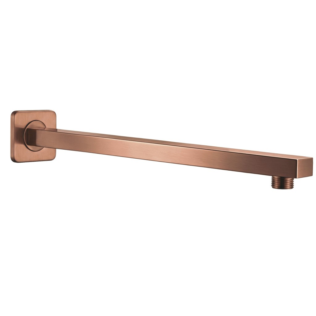 REA Sprchové rameno čtvercové JS-9022BRG 40cm Brush Copper REA-P6406