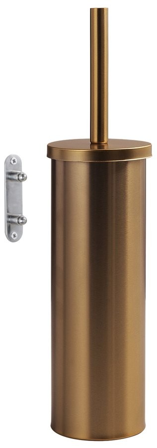 Gedy FLIP WC štětka závěsná, systém Lift&Clean, měď mat 52330382
