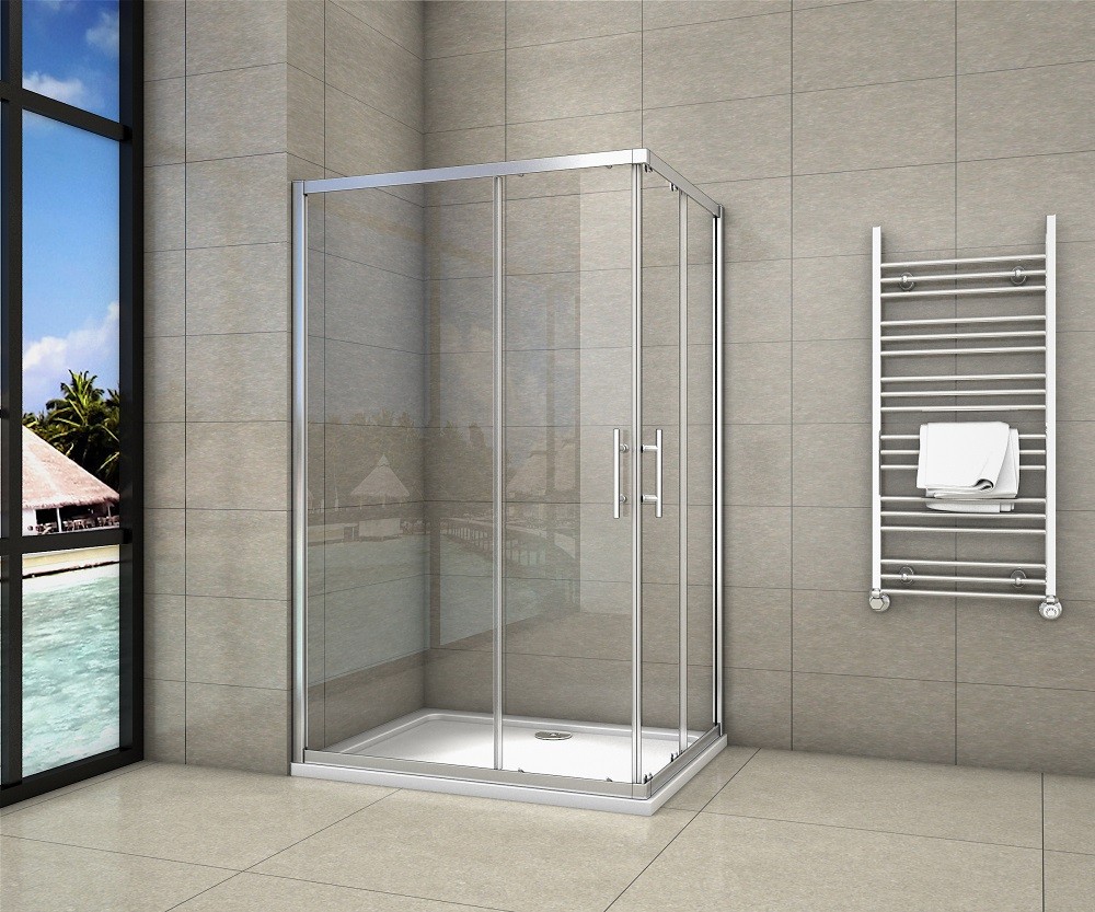 H K Sprchový kout čtvercový, SIMPLE 110x100 L/P varianta, rohový vstup SE-SIMPLE110100