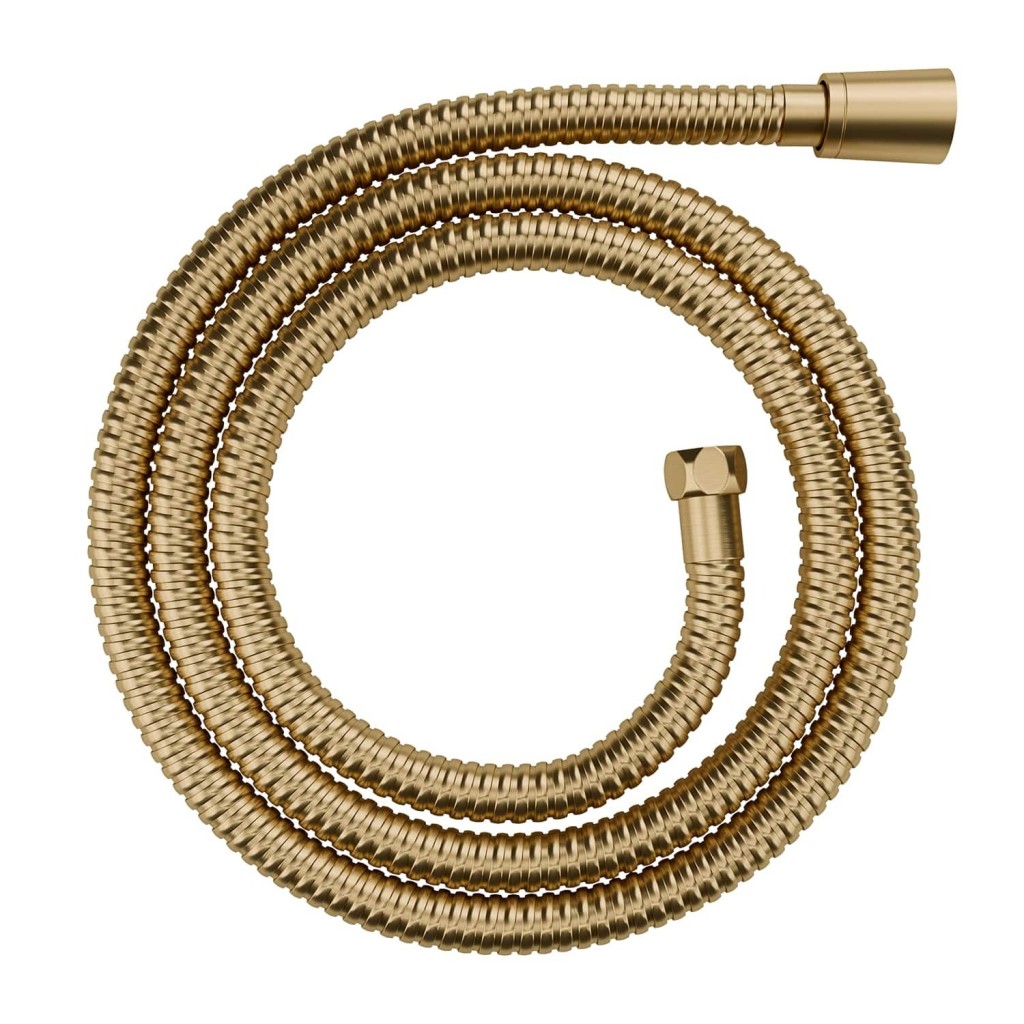 OMNIRES - sprchová hadice, 150 cm zlatá kartáčovaná /GLB/ (029GLB)
