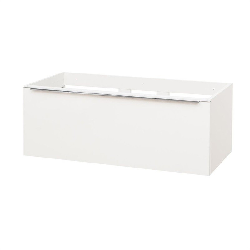 MEREO - Mailo, koupelnová skříňka 101 cm, bíla (CN517S)