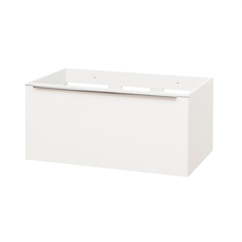 MEREO - Mailo, koupelnová skříňka 81cm, bílá (CN516S)