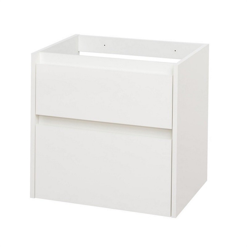 MEREO - Opto, koupelnová skříňka 61 cm, bílá (CN910S)