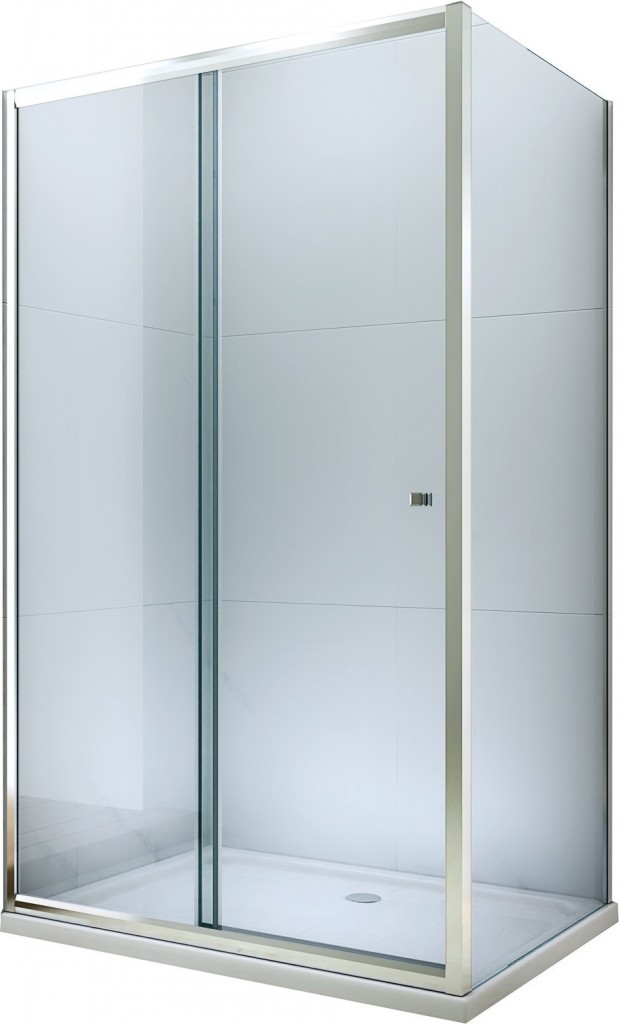 MEXEN/S - APIA sprchový kout 105x80 cm, transparent, chrom (840-105-080-01-00)