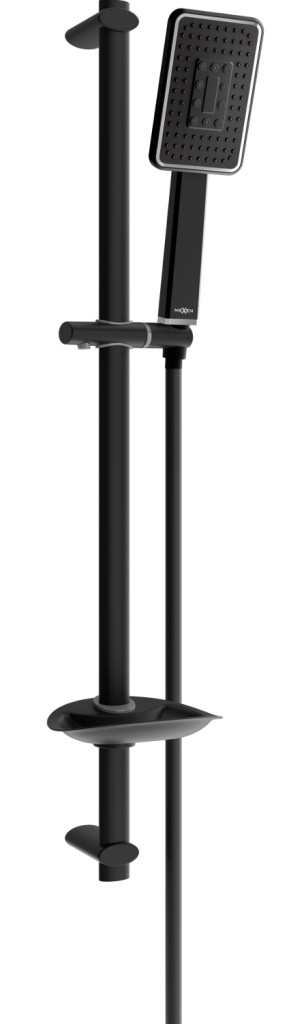 MEXEN/S - DB54 sprchová souprava s mýdlenkou, černá (785544584-71)