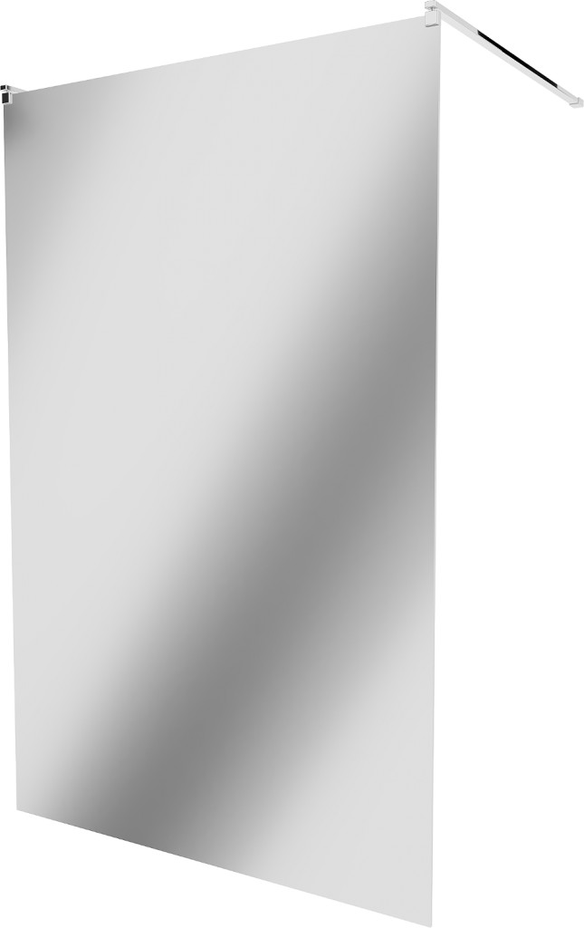 MEXEN/S - KIOTO samostatně stojící sprchová zástěna 120 x 200 cm, zrcadlové, chrom (800-120-002-01-50)