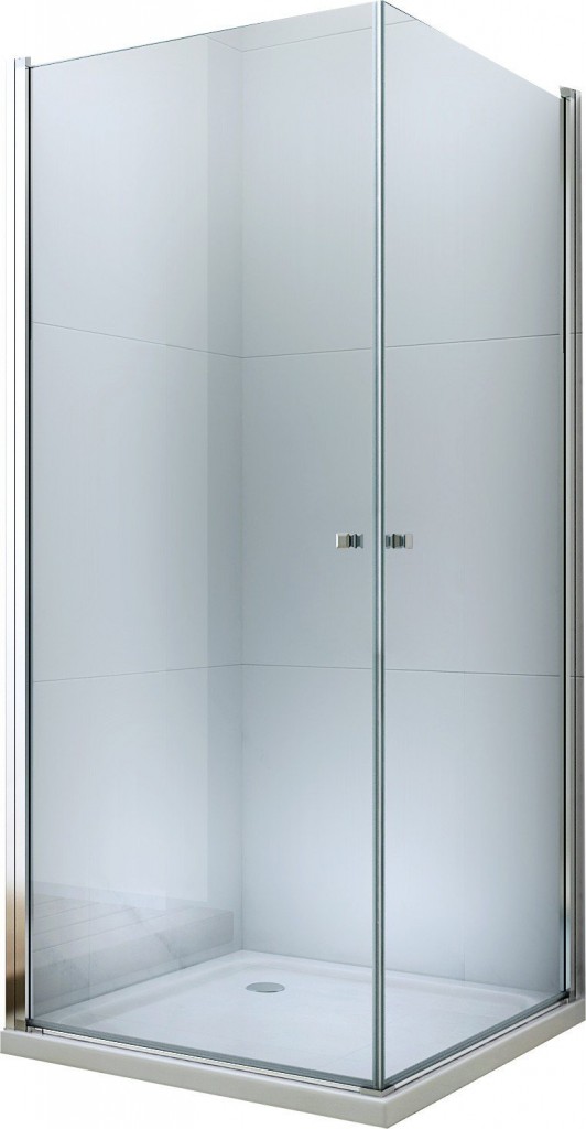 MEXEN/S - PRETORIA duo sprchový kout 80x70 cm, transparent, chrom (852-080-070-02-00)