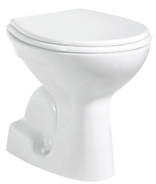 SAPHO - WC mísa stojící, 36x54cm, spodní odpad, bílá (TP340)