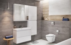 Nová série koupelnového nábytku a sanitární keramiky MODUO