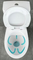 Novinka - WC kombi se splachováním SimpleOn