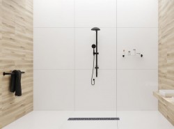 Lineární odtok ve zdi nebo v podlaze?