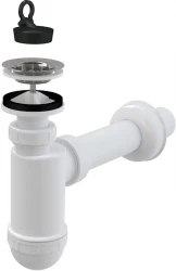 Alcadrain 1 - Alcadrain Sifon umyvadlový DN40 s nerezovou mřížkou DN63 A41 (A41)