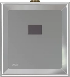 Alcadrain Automatický splachovač pisoáru, chrom, 6 V (napájení z baterie) ASP4-B (ASP4-B)