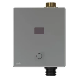 Alcadrain Automatický splachovač WC s manuálním ovládáním, kov, 12 V (napájení ze sítě) ASP3-KT (ASP3-KT)