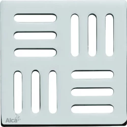 Alcadrain Designová mřížka 102×102 mm nerez MPV001 (MPV001)