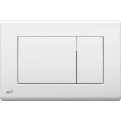 Alcadrain Ovládací tlačítko pro předstěnové instalační systémy, bílá-lesk M270 (M270)