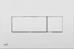 Alcadrain Ovládací tlačítko pro předstěnové instalační systémy, bílá-lesk M370 (M370)